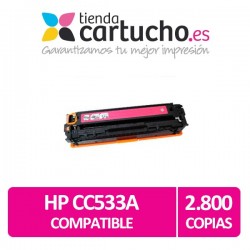 TONER COMPATIBLE HP CC533A / CANON CRG 718 MAGENTA
