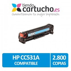 TONER COMPATIBLE HP CC531A / CANON CRG 718 CYAN