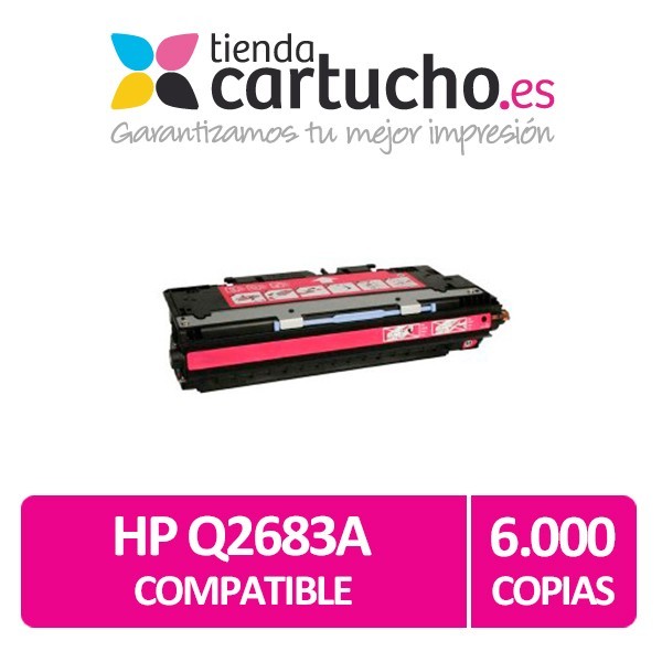 Toner MAGENTA HP Q2683A compatible, sustituye al toner original Q2683A