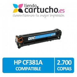 Toner HP CF381A Cyan Compatible