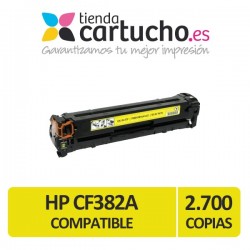 Toner HP CF382 Amarillo Compatible