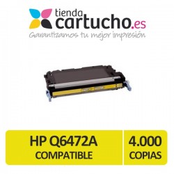 Toner AMARILLO HP Q6472A / CANON 717Y compatible, sustituye al toner original Q6472A