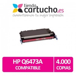 Toner MAGENTA HP Q6473A / CANON 717M compatible, sustituye al toner original Q6473A