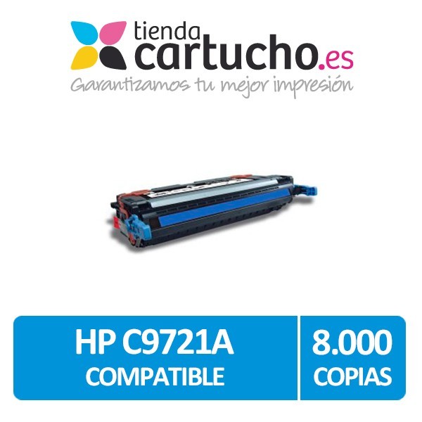 Toner compatible HP C9721 / Canon EP-85 Cyan