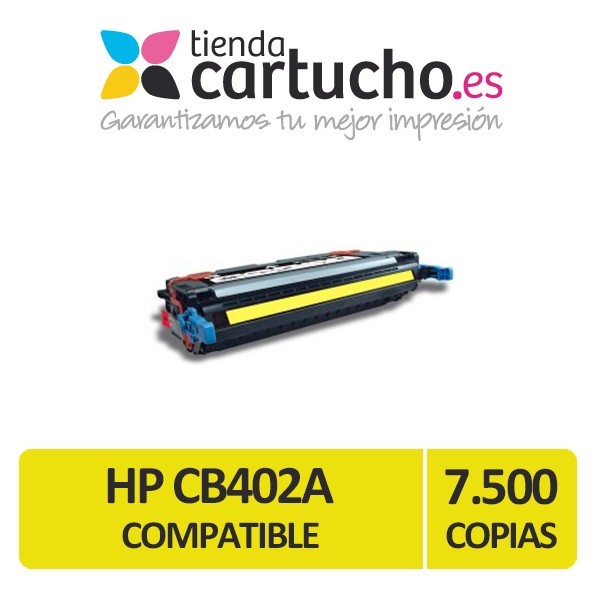 Toner AMARILLO HP CB402A compatible