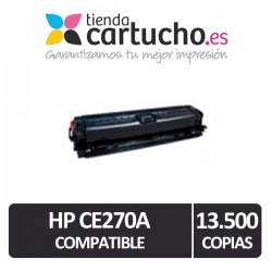 HP toner NEGRO CE270A (650A) compatible para impresoras HP Color Laserjet CP5520 / CP5525 / CP5525N / CP5525DN / CP5525XH