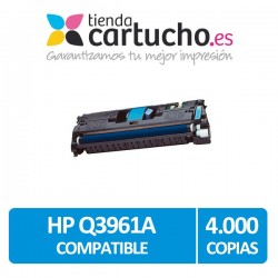 fábrica estimular eternamente Toner Compatible HP Q3961A / C9701A / Canon CRG 701CY / EP-87CY