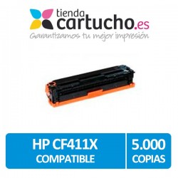 Toner HP CF411X Compatible Cyan
