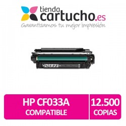 Toner HP CF033A AMARILLO compatible para impresoras HP Color Laserjet Enterprise CM4540 / CM4540F / CM4540MFP / CM4540FSKM 