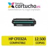 Toner HP CF032A AMARILLO compatible para impresoras HP Color Laserjet Enterprise CM4540 / CM4540F / CM4540MFP / CM4540FSKM 