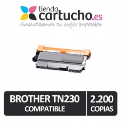 Toner NEGRO BROTHER TN 230 compatible