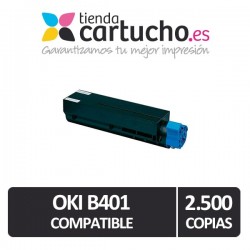 Toner compatible OKI B401 / B401d / B401dn / MB441 / MB451 / MB451w
