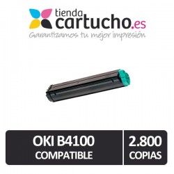 Toner OKI B4100 compatible, sustituye al toner original OKI B4100-B4200-B4300, REF. 01103402