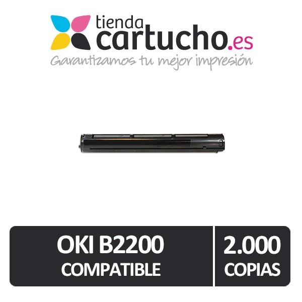 Toner OKI B2200 / B2400 compatible, sustituye al toner original 43640302