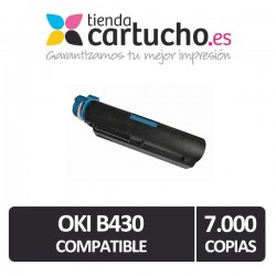 Toner OKI B430 compatible, sustituye al toner original 