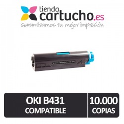 Toner OKI B431 compatible con impresoras oki b431, b431n, b431dn