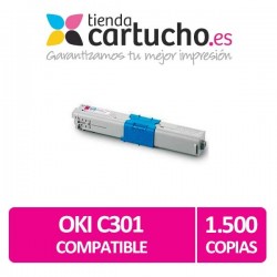 Toner MAGENTA OKI C301 compatible