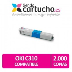  Toner Compatible OKI C310 C330 C331 C510 C511 C530 C531 MC351 MC352 MC361 MC362 MC561 MC562 Magenta 2k