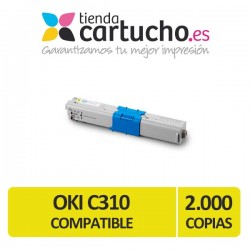  Toner Compatible OKI C310 C330 C331 C510 C511 C530 C531 MC351 MC352 MC361 MC362 MC561 MC562 Amarillo 2k 