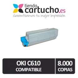 Toner NEGRO OKI C610 compatible