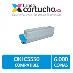 Toner CYAN OKI C5550 compatible
