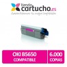 TONER MAGENTA OKI C5650/C5750 compatible, sustituye al toner original OKI 43865706