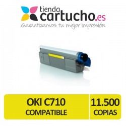 Toner AMARILLO OKI C710/C711 compatible