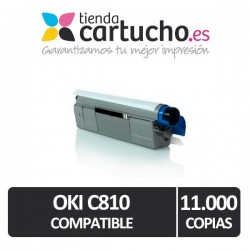 Toner NEGRO OKI C810 compatible para impresoras C810, C810dn, C830, C830dn, MC851, MC861
