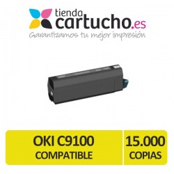 Toner OKI C9100 Amarillo compatible