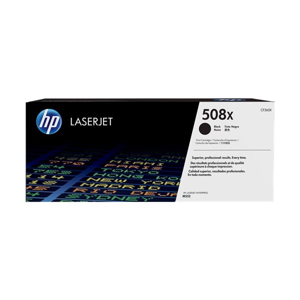 Toner Original HP CF360X / 508X Negro