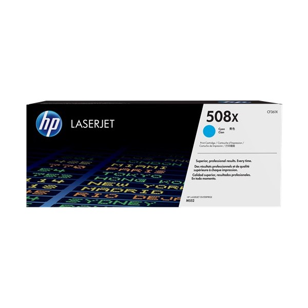 Toner Original HP CF361X / 508X Cyan