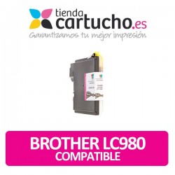 Brother LC980 MAGENTA Cartucho de tinta compatible
