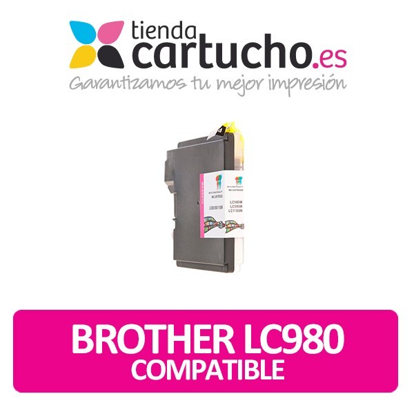 Brother LC980 MAGENTA Cartucho de tinta compatible