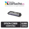 Toner NEGRO EPSON C2800 compatible, sustituye al toner original EPSON C13S051165 
