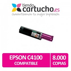 Toner MAGENTA EPSON C4100 compatible, sustituye al toner original C13S050147