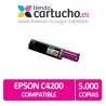 Toner MAGENTA EPSON C4200 compatible, sustituye al toner original EPSON C13S050243