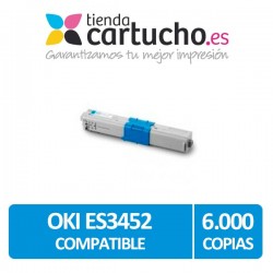 Toner Oki Compatible ES3452/5431/5462 Cyan