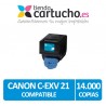 Toner CYAN compatible Canon C-EXV 21 - IR2380