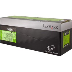 Toner Lexmark 522H (MS810) Original Alta Capacidad. 25K