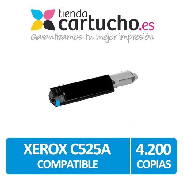 TONER CYAN XEROX DOCUPRINT C525A COMPATIBLE