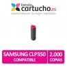 Toner MAGENTA SAMSUNG CLP350 compatible, sustituye al toner original CLP-M350A 