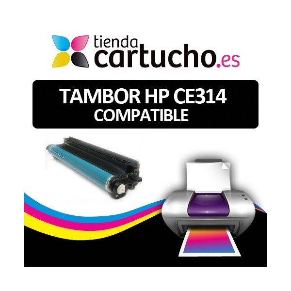 TAMBOR HP COMPATIBLE 126A / CE314, sustituye al tambor original hp ce314