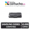 Toner SAMSUNG D2082 compatible, sustituye al toner original SAMSUNG MLT-D2082L/EL