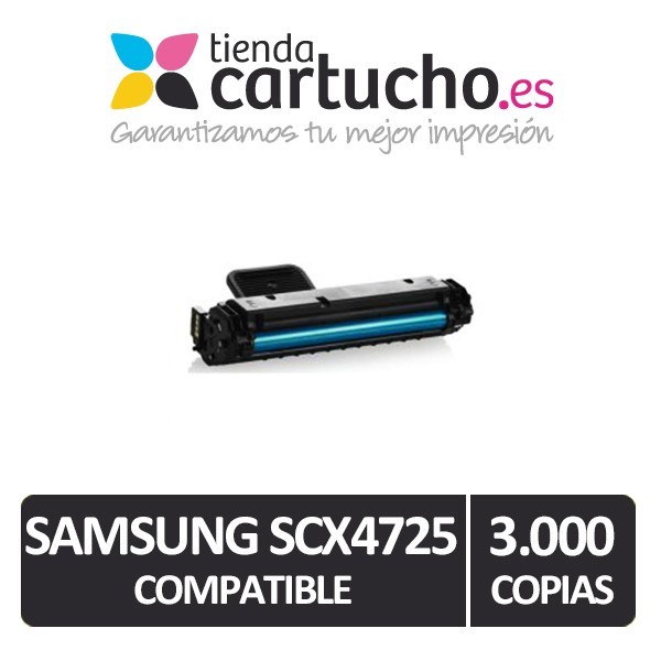 Toner SAMSUNG SCX4725 compatible, sustituye al toner original SAMSUNG SCX4725, REF. SCX-D4725A