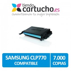 Toner Samsung CLP 770 / C609 Cyan Compatible