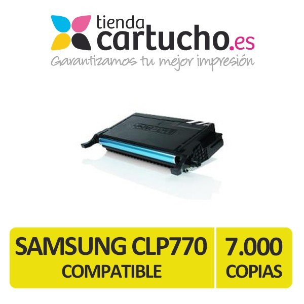 Toner Samsung CLP 770 / Y609 Amarillo Compatible