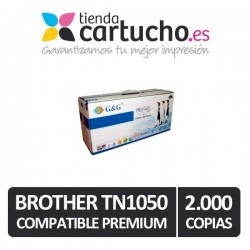 Toner Brother TN1050 Compatible Premium Alta Capacidad 2.000 copias