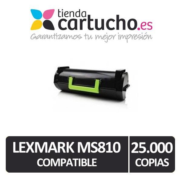 Toner Lexmark 522H (MS810) compatible Alta capacidad. 25K