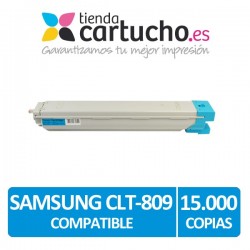 Toner Compatible Samsung CLT-809 Cyan