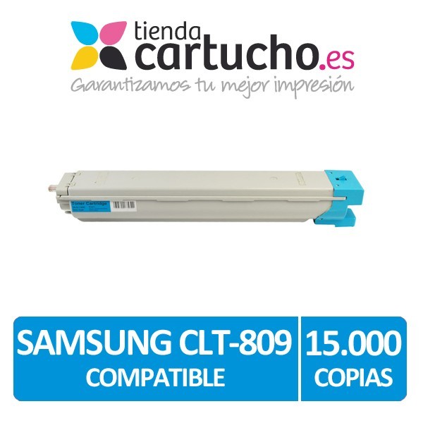 Toner Compatible Samsung CLT-809 Cyan